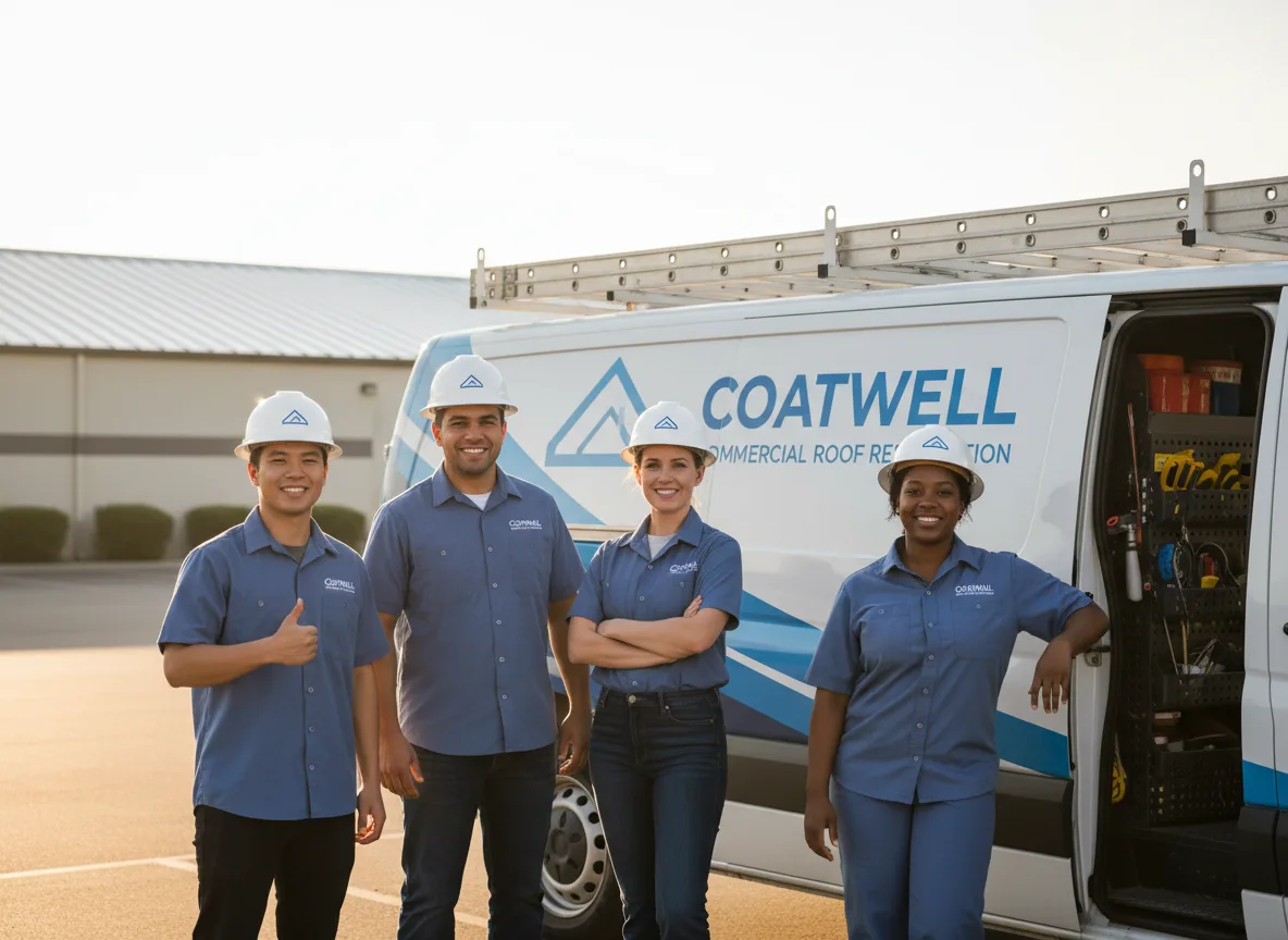 Commercial roof coating company in Mount Ayr, IA